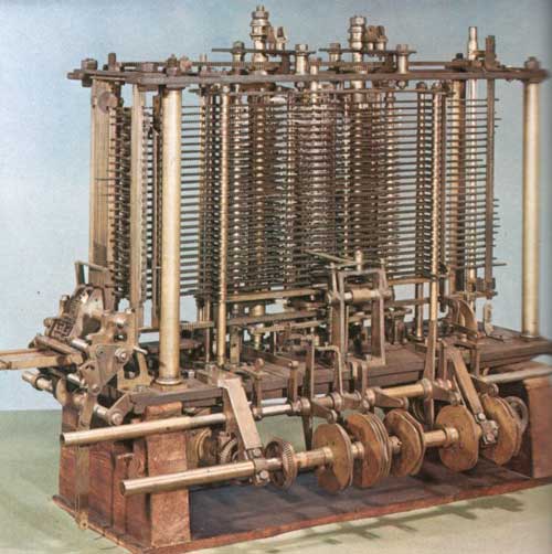 Аналітична машина Беббіджа - Історія розвитку обчислювальної техніки